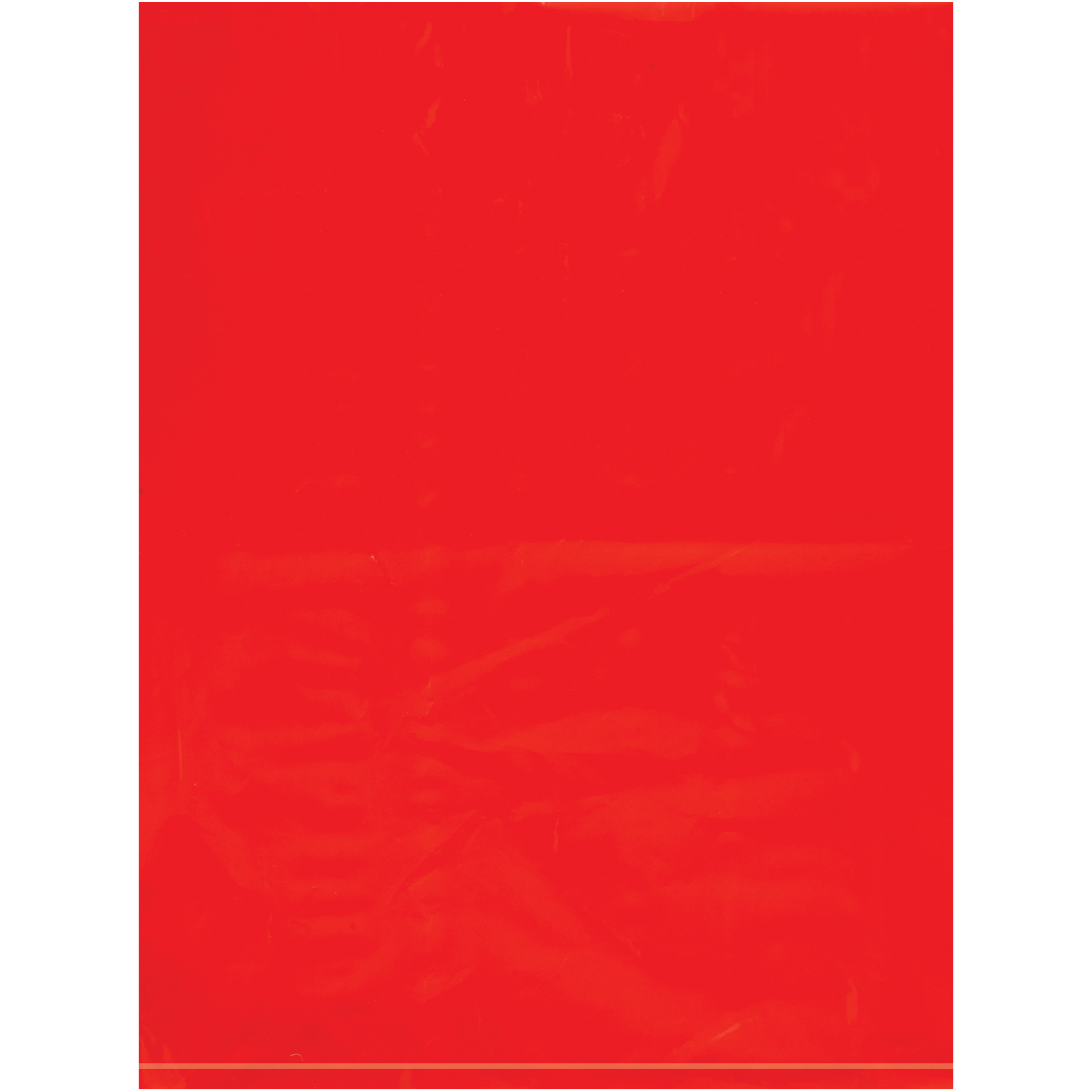 9 x 12" - 2 Mil Red Flat Poly Bags