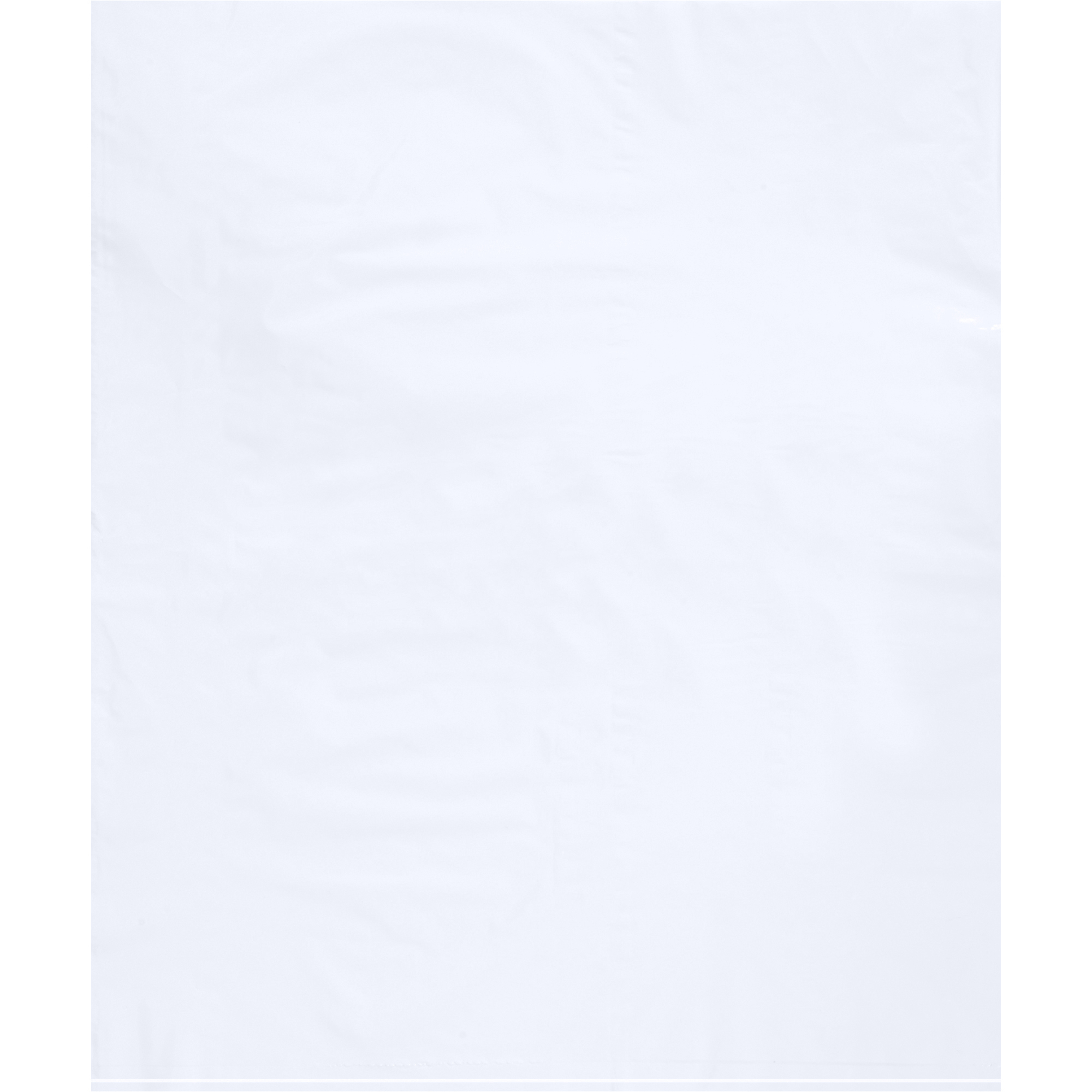 15 x 18" - 2 Mil White Flat Poly Bags