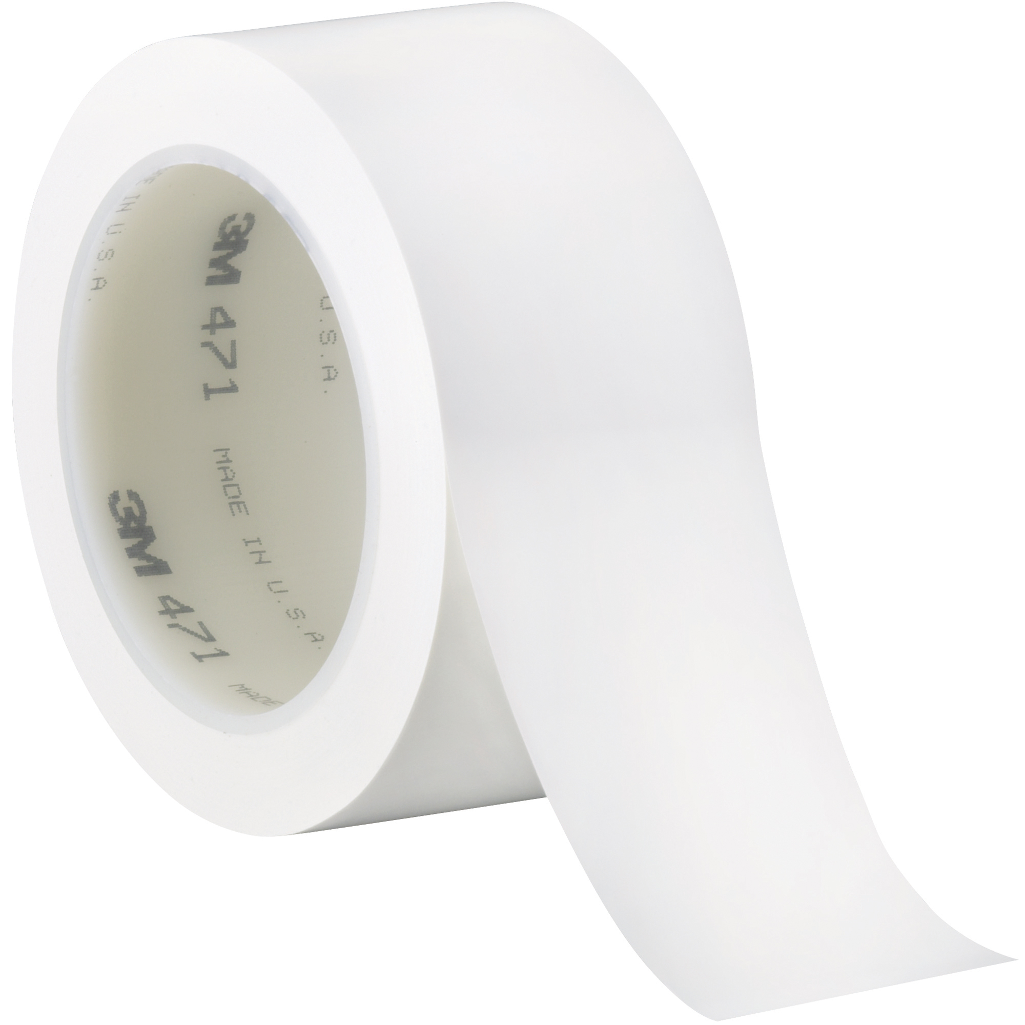 2" x 36 yds. White 3M Vinyl Tape 471