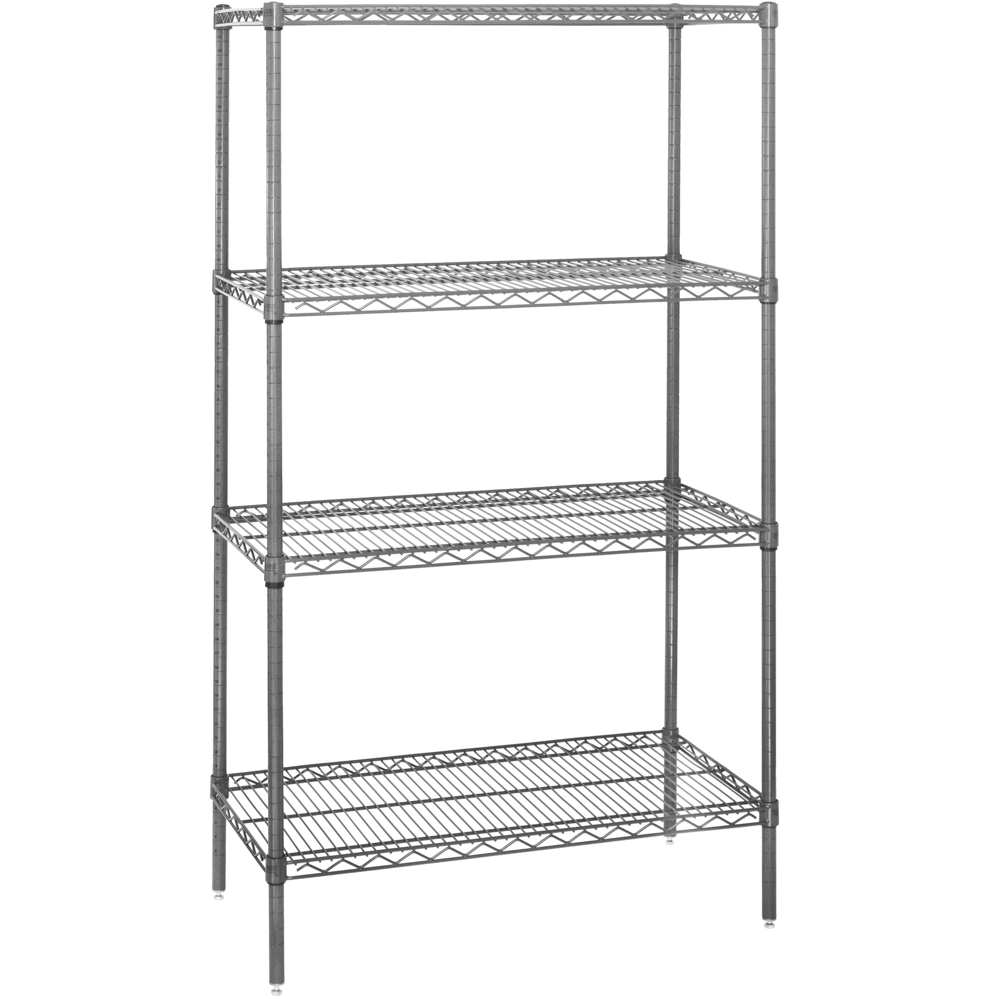 48 x 18 x 54" - 4 Shelf Wire Shelving Starter Unit